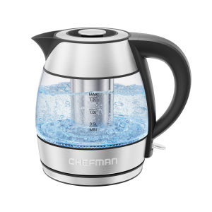 Fast-Boil  1.2L Electric Kettle with Tea Infuser