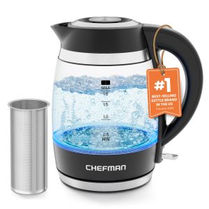 Fast-Boil  1.8L Electric Kettle w/ Tea Infuser