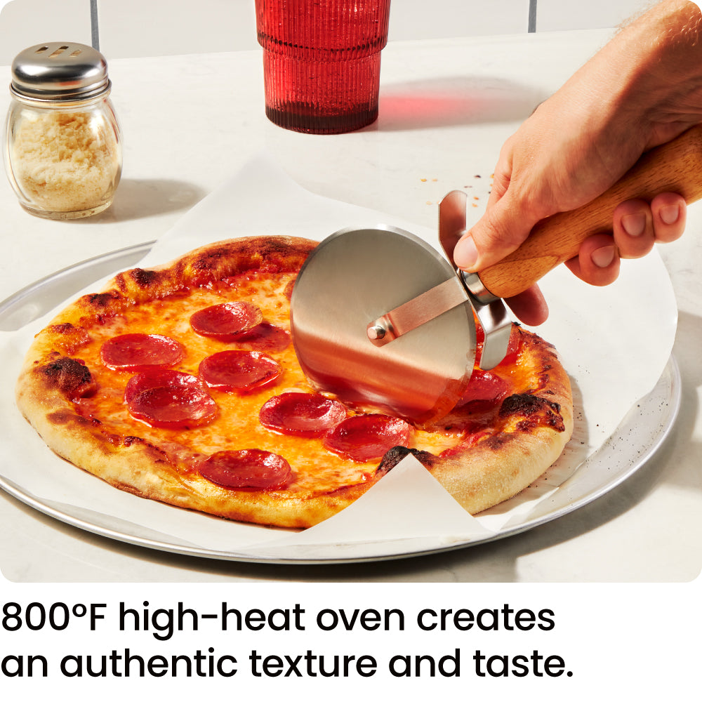 High-Heat Indoor Electric Pizza Oven 800??F (Black) - Image 6