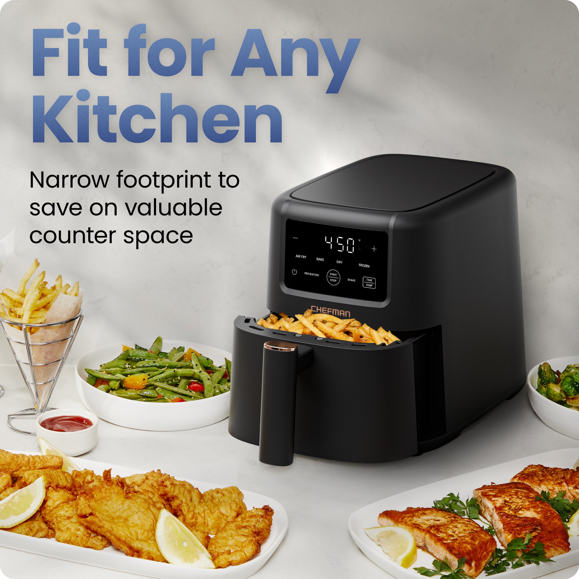 TurboFry 3.5 Qt. 4-in-1 Air Fryer - Image 7