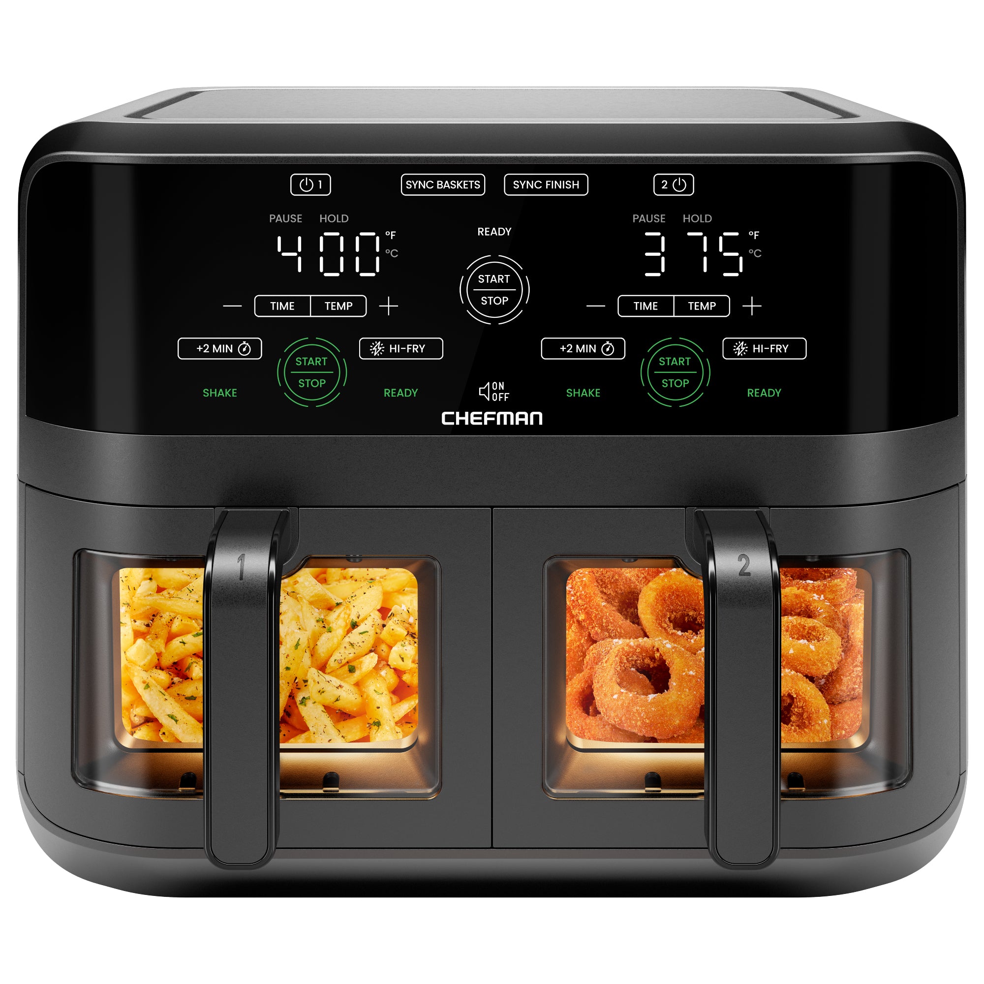 TurboFry Touch 6 Qt. Dual-Window Air Fryer