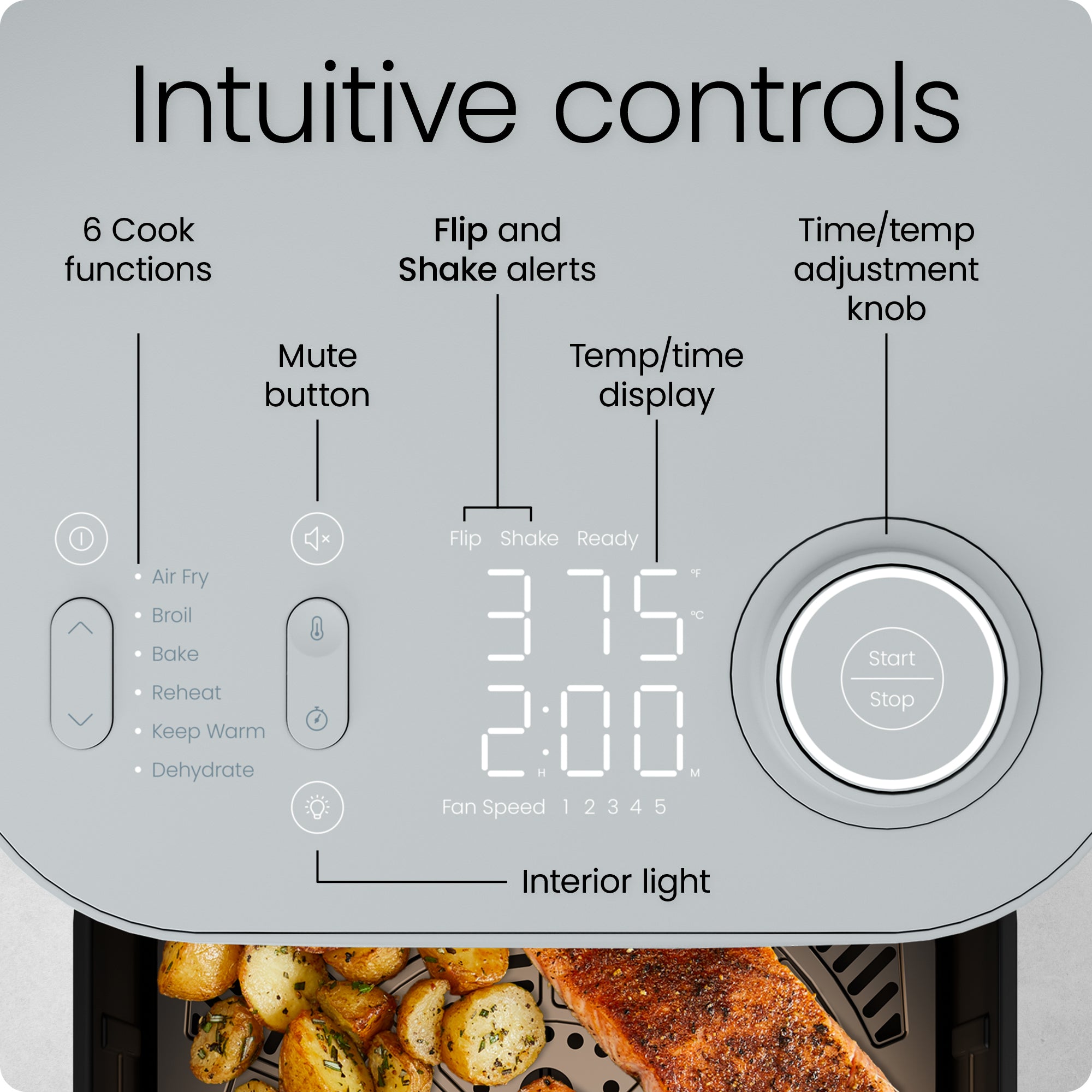 Crispinator 8 Qt. Air Fryer - Image 6
